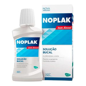 NOPLAK SEM ALCOOL SOLUÇAO BUCAL 250ML