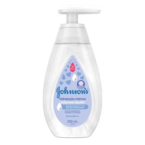 SABONETE LIQUIDO JOHNSONS BABY HIDRATAÇAO INTENSA 200ML PUMP