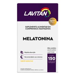 LAVITAN MELATONINA MARACUJA 150CPR