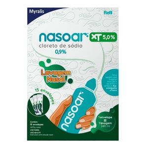 NASOAR XT 5% REFIL 15 ENVELOPES