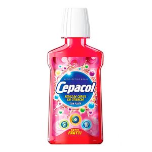 CEPACOL ENXAGUATORIO BUCAL KIDS TUTTI FRUTTI COM FLUOR 250ML