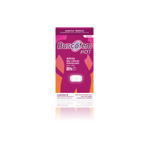 BUSCOFEM HOT ADESIVO TERMICO DESCARTAVEL 2UN