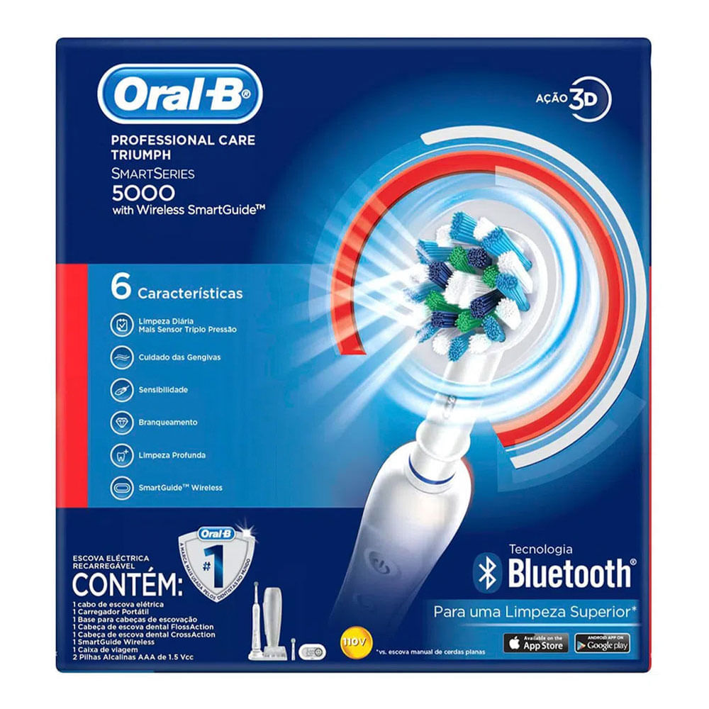 Escova Dental Eletrica Oral B Professional Care 5000 Triumph