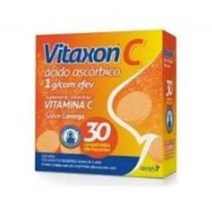 VITAXON C 1G EFERVESCENTE LARANJA 30CPR