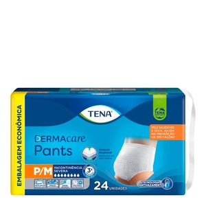 ROUPA INTIMA DESCARTAVEL TENA DERMACARE P/M 24UN