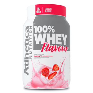 WHEY ATLHETICA FLAVOUR MORANGO 900G