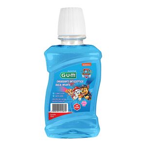 ENXAGUATORIO BUCAL GUM INFANTIL PATRILHA CANINA 250ML