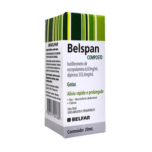 BELSPAN COMPOSTO 20ML