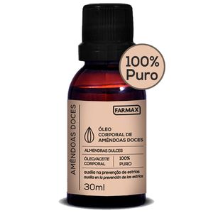 OLEO DE AMENDOAS CORPORAL FARMAX 30ML