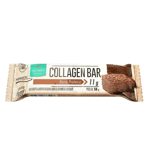 NUTRIFY BARRA PROTEICA COLLAGEN BAR BROWNIE DE CHOCOLATE 50G