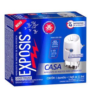 EXPOSIS CASA REPELENTE DE INSETOS PARA AMBIENTES APARELHO +