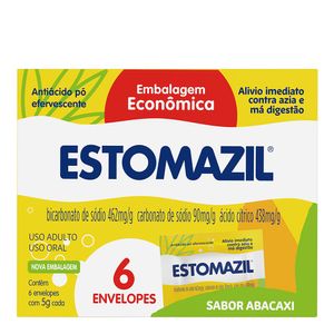 ESTOMAZIL ABACAXI 6ENVELOPES 5G