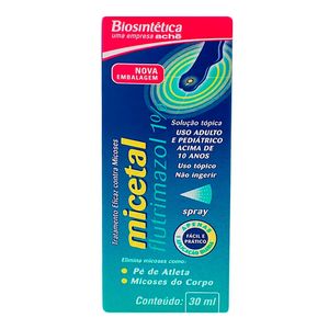 MICETAL SOLUÇAO TOPICA SPRAY 30ML
