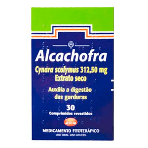 ALCACHOFRA 312,5MG ASPEN 30CPR
