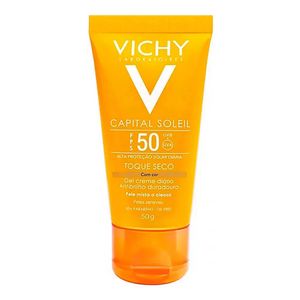 VICHY CAPITAL SOLEIL PROTETOR SOLAR TOQUE SECO GEL CREME COM