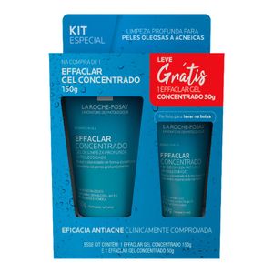 KIT EFFACLAR GEL CONCENTRADO DE LIMPEZA PROFUNDA ANTIOLEOSID