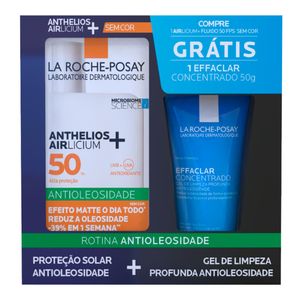 KIT ANTHELIOS AIRLICIUM FPS50 FLUIDO 40ML + EFFACLAR GEL 50G