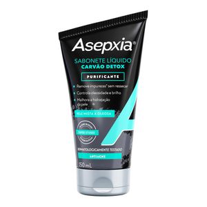 ASEPXIA SABONETE LIQUIDO CARVAO DETOX 150ML