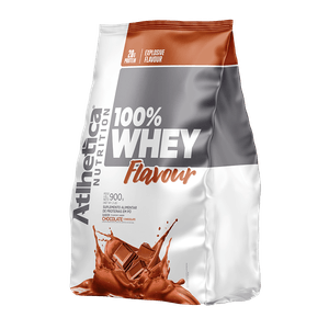 WHEY ATLHETICA FLAVOUR CHOCOLATE REFIL 900G