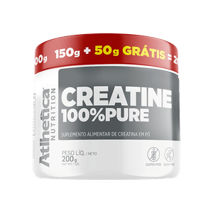 CREATINE ATLHETICA 100% PURE NATURAL 200G