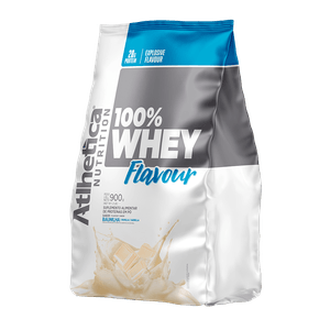 WHEY ATLHETICA FLAVOUR BAUNILHA REFIL 900G