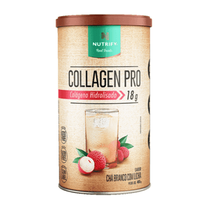 COLLAGEN NUTRIFY PRO CHA BRANCO COM LICHIA 450G