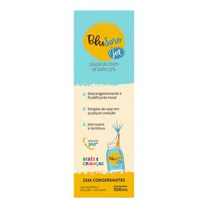 BLUSORO JET SPRAY INFANTIL 0,9% 100ML