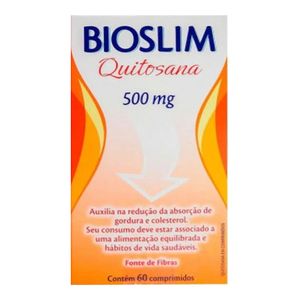 BIOSLIM QUITOSANA 500MG 60CPR