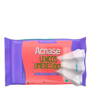 ACNASE LENÇO UMEDECIDO PARA PELE ACNEICA 16UN