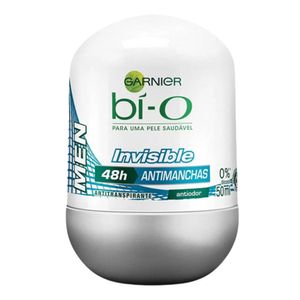 DESODORANTE BIO ROLL ON INVISIBLE ANTIMANCHAS MASCULINO 50ML