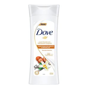 DOVE LOÇAO HIDRATANTE MANTEIGA DE KARITE E BAUNILHA 400ML