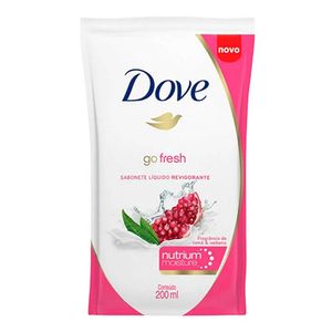 DOVE SABONETE LIQUIDO GO FRESH REVIGORANTE REFIL  200ML
