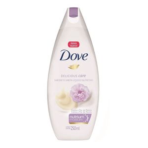 DOVE SABONETE LIQUIDO DELICIOUS CARE FLOR DE PEONIA 250ML