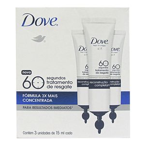 DOVE AMPOLA DE TRATAMENTO NUTRITIVE SOLUTIONS RECONSTRUÇAO C