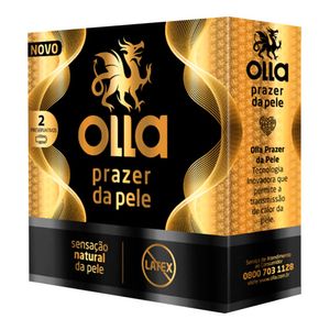 PRESERVATIVO OLLA PRAZER DA PELE 2UN