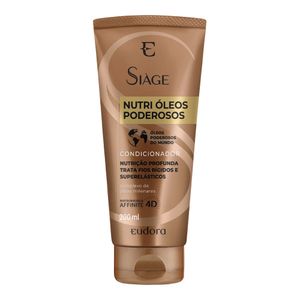 EUDORA SIAGE CONDICIONADOR NUTRI OLEOS PODEROSOS 200ML