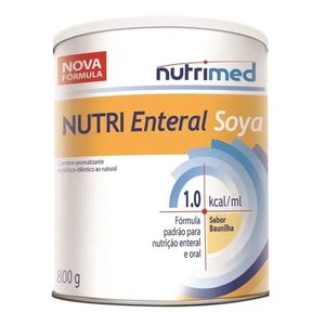 NUTRI ENTERAL SOYA SABOR BAUNILHA 800G