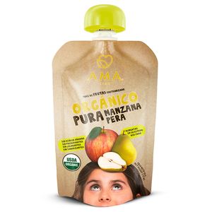 PURE DE FRUTAS AMA ORGANICO PERA 90G