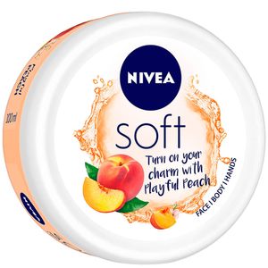 NIVEA SOFT CREME PESSEGO 97G