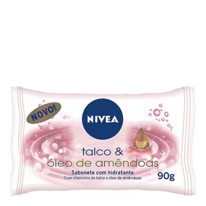 NIVEA SABONETE TALCO E OLEO DE AMENDOAS 90G