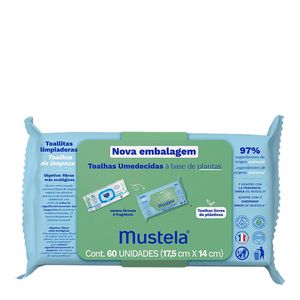MUSTELA BEBE TOALHINHAS UMEDECIDAS 60UN