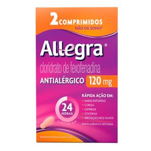 ALLEGRA 120MG 2CPR