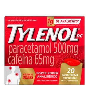 TYLENOL DC MULTIPLAS DORES 20CPR