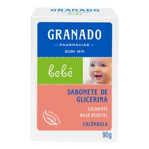 SABONETE GRANADO BEBE GLICERINA CALENDULA 90G