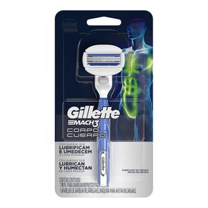 APARELHO GILLETTE MACH3 CORPO 1UN