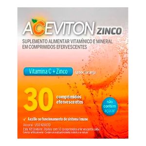 ACEVITON ZINCO EFERVESCENTE 30CPR