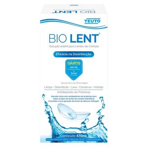 BIO LENTE SOLUÇAO PARA LENTES TEUTO 350ML + 120ML