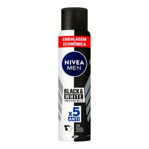 DESODORANTE NIVEA AE INVISIBLE BLACK&WHITE LEVE200ML PAGUE15