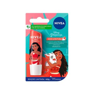 NIVEA PROTETOR LABIAL DISNEY MOANA PESSEGO SHINE 4,8G