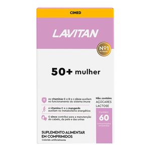 LAVITAN 50+ MULHER 60CPR